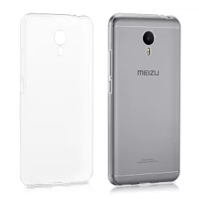 Husa Meizu M3 Note, Silicon, Transparent, 39861.03