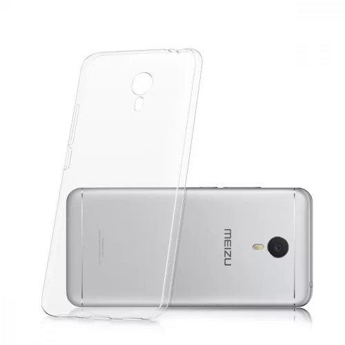 Husa Meizu M3 Note, Silicon, Transparent, 39861.03