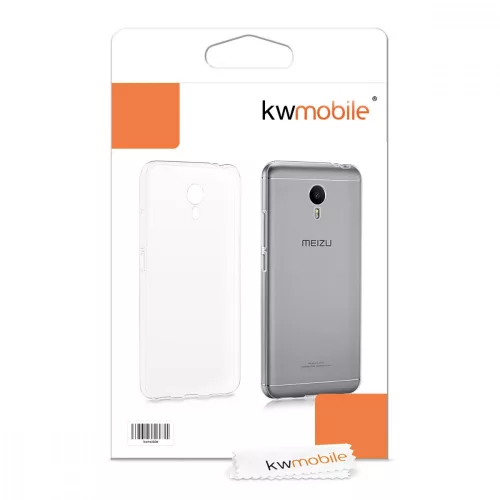 Husa Meizu M3 Note, Silicon, Transparent, 39861.03