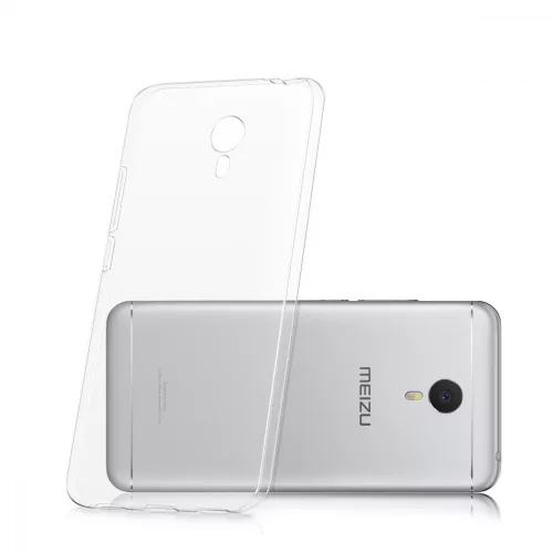 Husa Meizu M3 Note, Silicon, Transparent, 39861.03