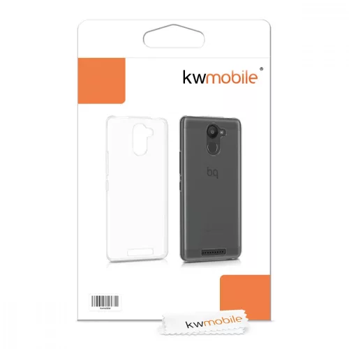 Husa BQ Aquaris U Plus, Silicon, Transparent, 39899.03