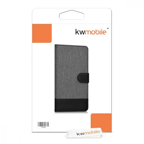 Husa Wiko Freddy, Textil, Gri, 39953.01