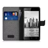 Husa Wiko Freddy, Textil, Gri, 39953.01