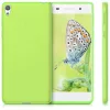Husa Sony Xperia E5, Silicon, Verde, 40243.07