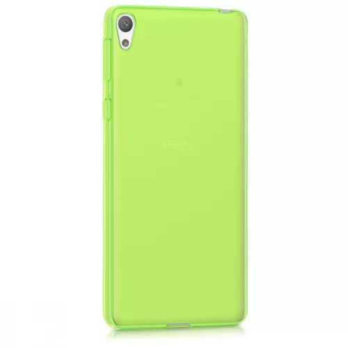 Husa Sony Xperia E5, Silicon, Verde, 40243.07