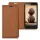 Husa ZTE Blade V7, Piele ecologica, Maro, 38684.83