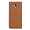 Husa ZTE Blade V7, Piele ecologica, Maro, 38684.83
