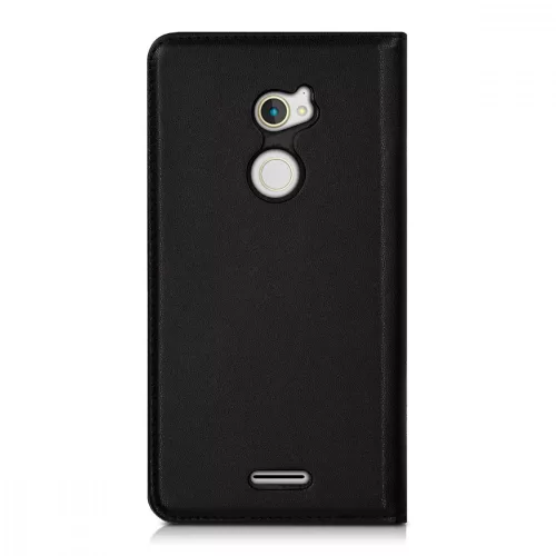 Husa Coolpad Torino, Piele ecologica, Negru, 40287.01