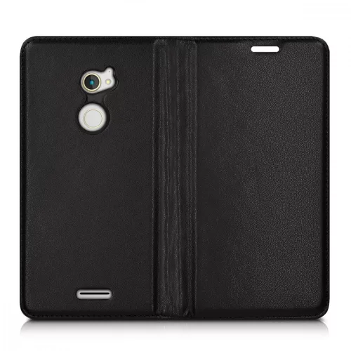 Husa Coolpad Torino, Piele ecologica, Negru, 40287.01