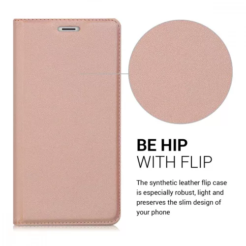 Husa ZTE Nubia N1, Piele ecologica, Roz, 40425.81