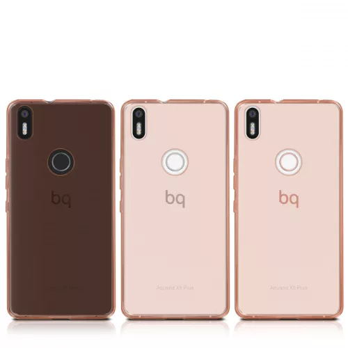 Husa BQ Aquaris X5 Plus, Silicon, Roz, 37528.81