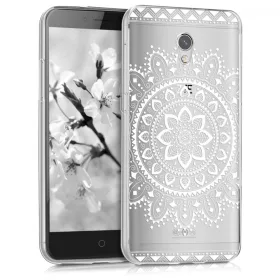Husa ZTE Blade V7, Silicon, Alb, 38685.06