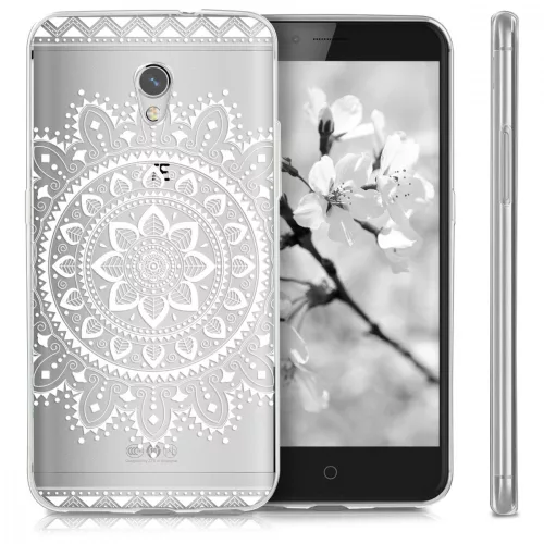 Husa ZTE Blade V7, Silicon, Alb, 38685.06