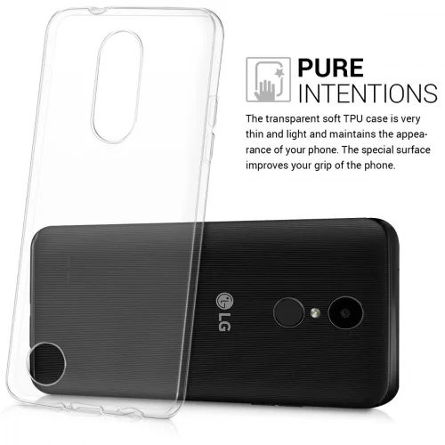 Husa LG K4 (2017), Silicon, Transparent, 40771.03