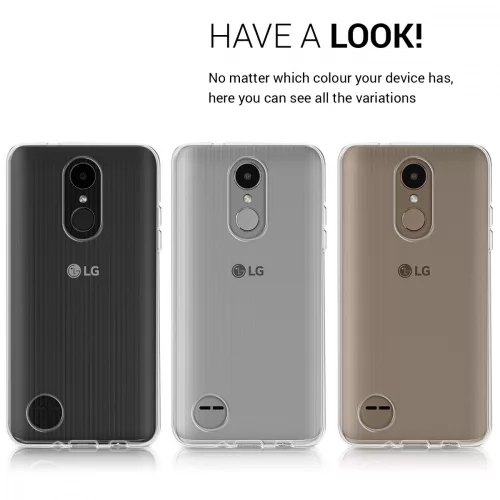 Husa LG K4 (2017), Silicon, Transparent, 40771.03