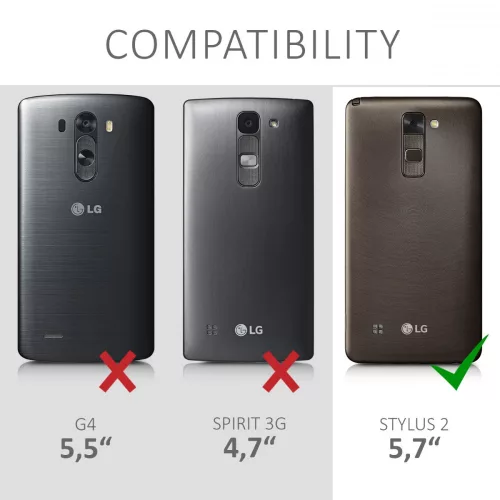 Husa LG Stylus 2, Silicon, Alb, 39038.03
