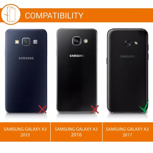 Husa Samsung Galaxy A3 (2017), Silicon, Roz, 40696.81