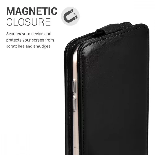 Husa Samsung Galaxy A5 (2017), Piele ecologica, Negru, 40878.01