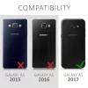 Husa Samsung Galaxy A5 (2017), Piele ecologica, Negru, 40878.01