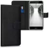 Husa Huawei P9 Lite (2017), Piele ecologica, Negru, 40890.01