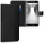 Husa Huawei P9 Lite (2017), Piele ecologica, Negru, 40890.01