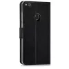 Husa Huawei P9 Lite (2017), Piele ecologica, Negru, 40890.01