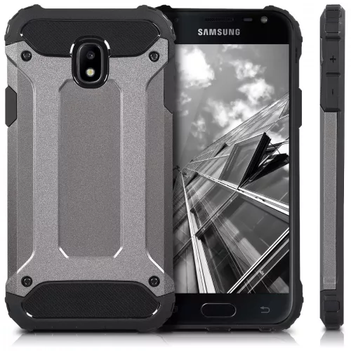 Husa Samsung Galaxy J3 (2017), Silicon, Gri, 41029.73