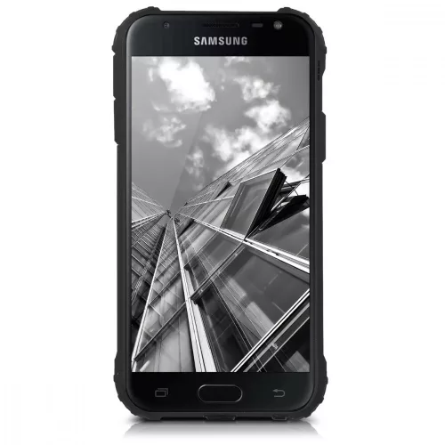 Husa Samsung Galaxy J3 (2017), Silicon, Gri, 41029.73