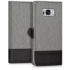 Husa Samsung Galaxy S8, Textil, Gri, 40984.22