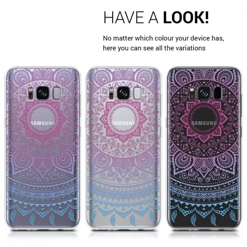 Husa Samsung Galaxy S8, Silicon, Multicolor, 40977.01