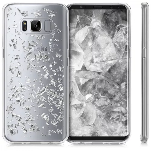 Husa Samsung Galaxy S8, Silicon, Silver, 40980.35
