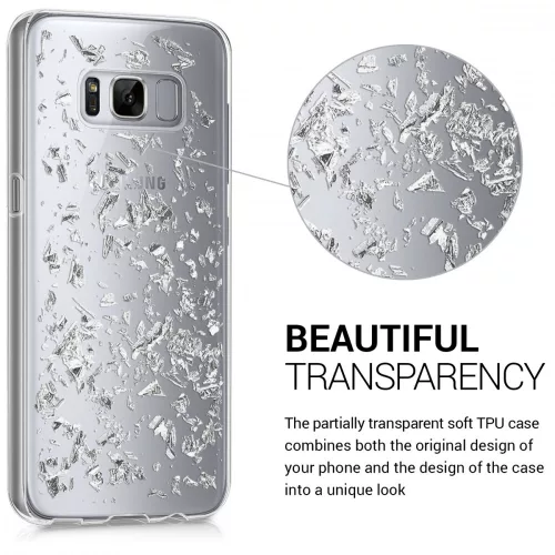Husa Samsung Galaxy S8, Silicon, Silver, 40980.35