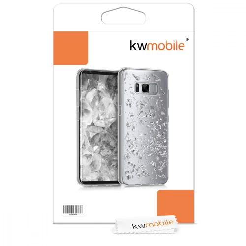 Husa Samsung Galaxy S8, Silicon, Silver, 40980.35