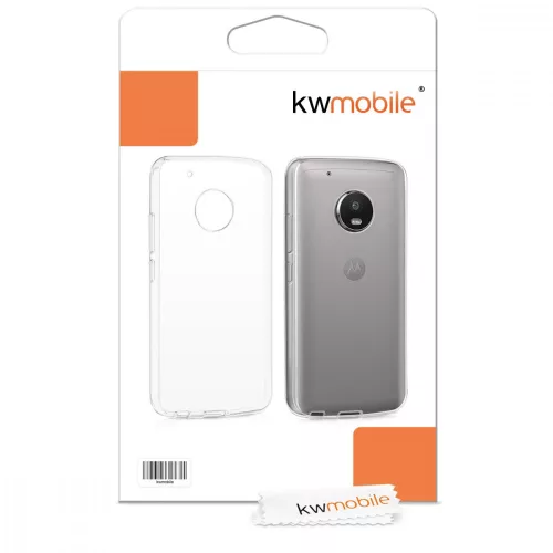 Husa Motorola Moto G5 Plus, Silicon, Transparent, 41091.03
