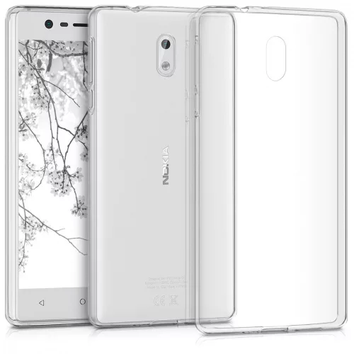 Husa Nokia 3, Silicon, Transparent, 41106.03