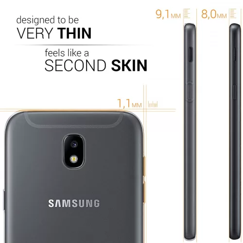 Husa Samsung Galaxy J5 (2017), Silicon, Transparent, 41148.03