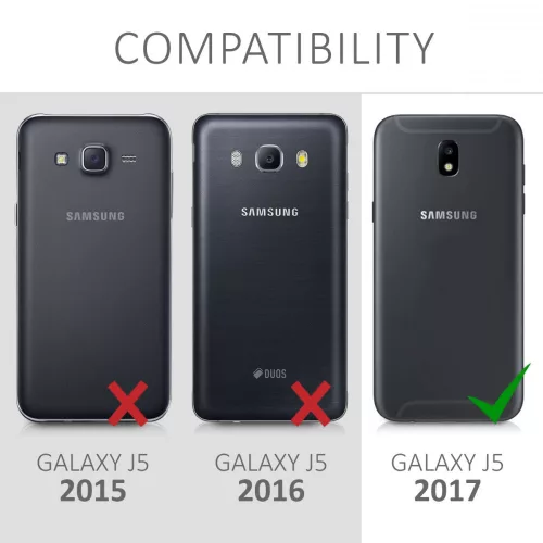 Husa Samsung Galaxy J5 (2017), Silicon, Transparent, 41148.03