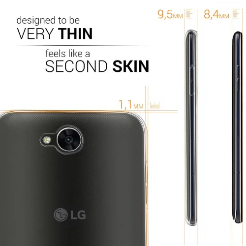 Husa LG X Power 2, Silicon, Transparent, 41194.03