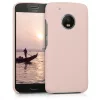 Husa Motorola Moto G5 Plus, Piele ecologica, Roz, 41393.10
