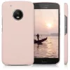 Husa Motorola Moto G5 Plus, Piele ecologica, Roz, 41393.10