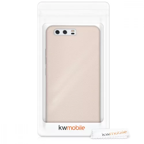 Husa Huawei P10, Piele ecologica, Roz, 41402.10