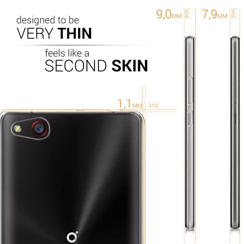 Husa ZTE Nubia Z9 Max, Silicon, Transparent, 41478.03