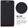 Husa Xiaomi Mi 5s, Piele ecologica, Negru, 41527.01