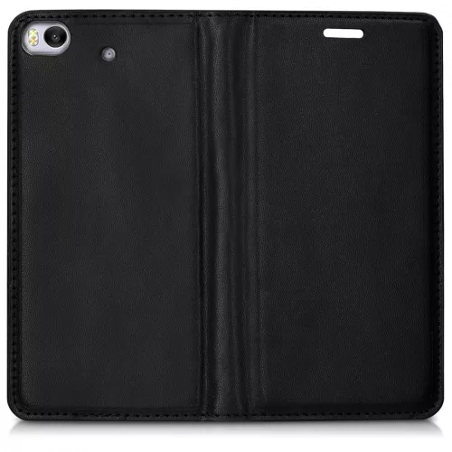 Husa Xiaomi Mi 5s, Piele ecologica, Negru, 41527.01