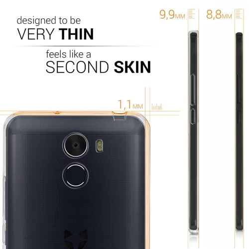 Husa Wileyfox Swift 2X, Silicon, Transparent, 41608.03