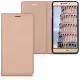 Husa Coolpad Modena 2, Piele ecologica, Roz, 40293.81