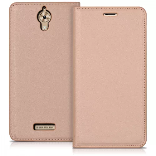 Husa Coolpad Modena 2, Piele ecologica, Roz, 40293.81