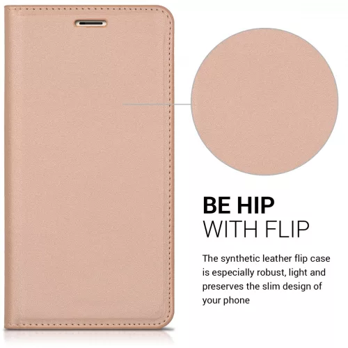 Husa Coolpad Modena 2, Piele ecologica, Roz, 40293.81