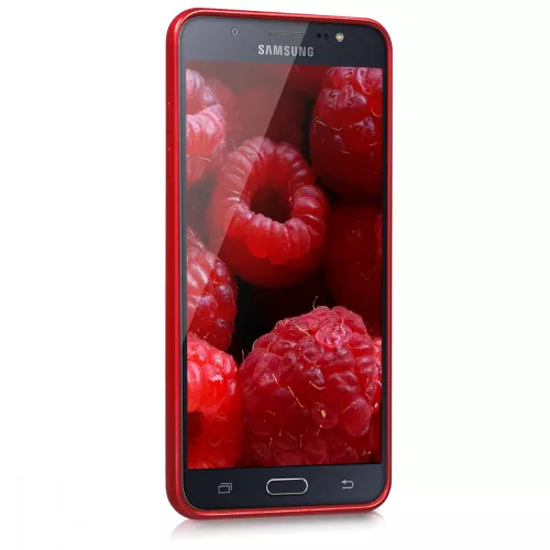 Husa Samsung Galaxy J7 (2016), Silicon, Rosu, 41677.36