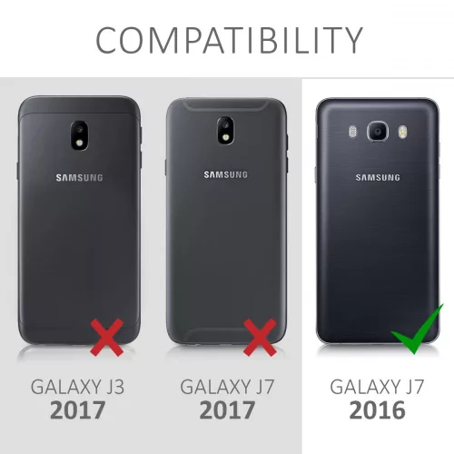 Husa Samsung Galaxy J7 (2016), Silicon, Rosu, 41677.36